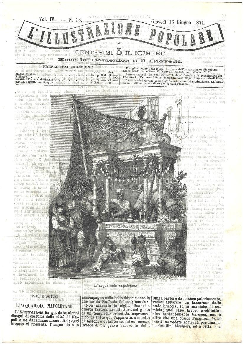L'illustrazione popolare - 15 Giugno 1871