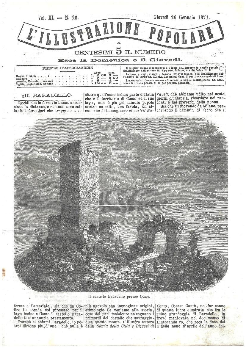 L'illustrazione popolare - 26 Gennaio 1871 | Immagine principale