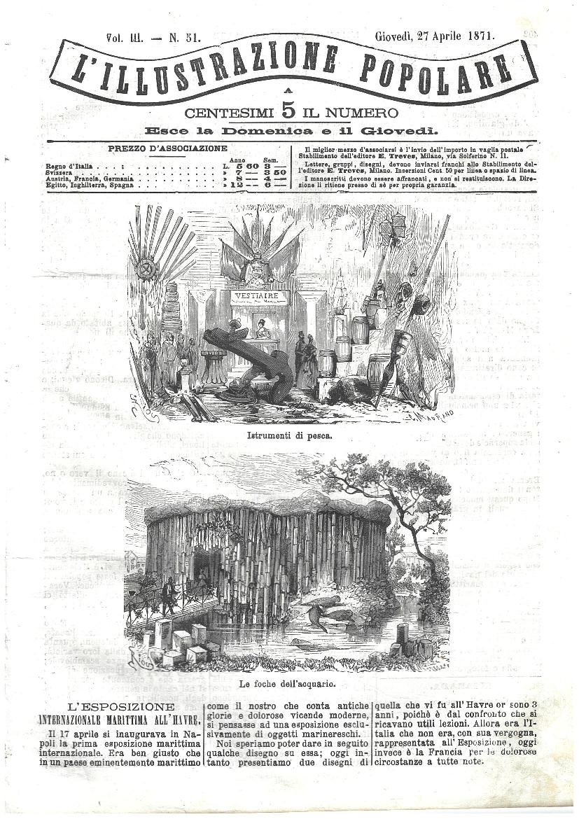 L'illustrazione popolare - 27 Aprile 1871 | Immagine principale