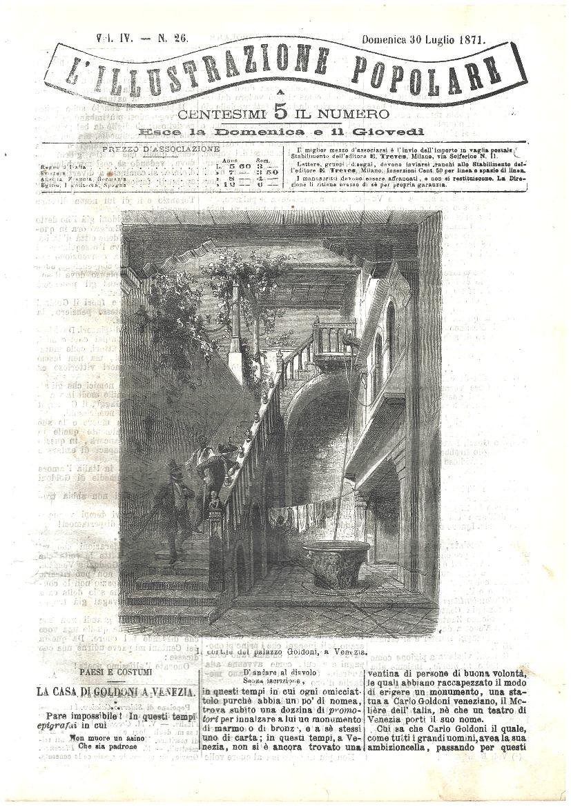 L'illustrazione popolare - 30 Luglio 1871