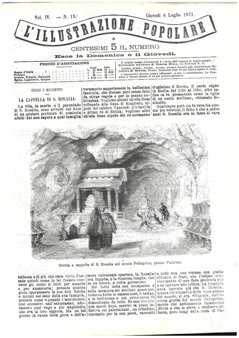 L'illustrazione popolare - 6 Luglio 1871 | Immagine principale