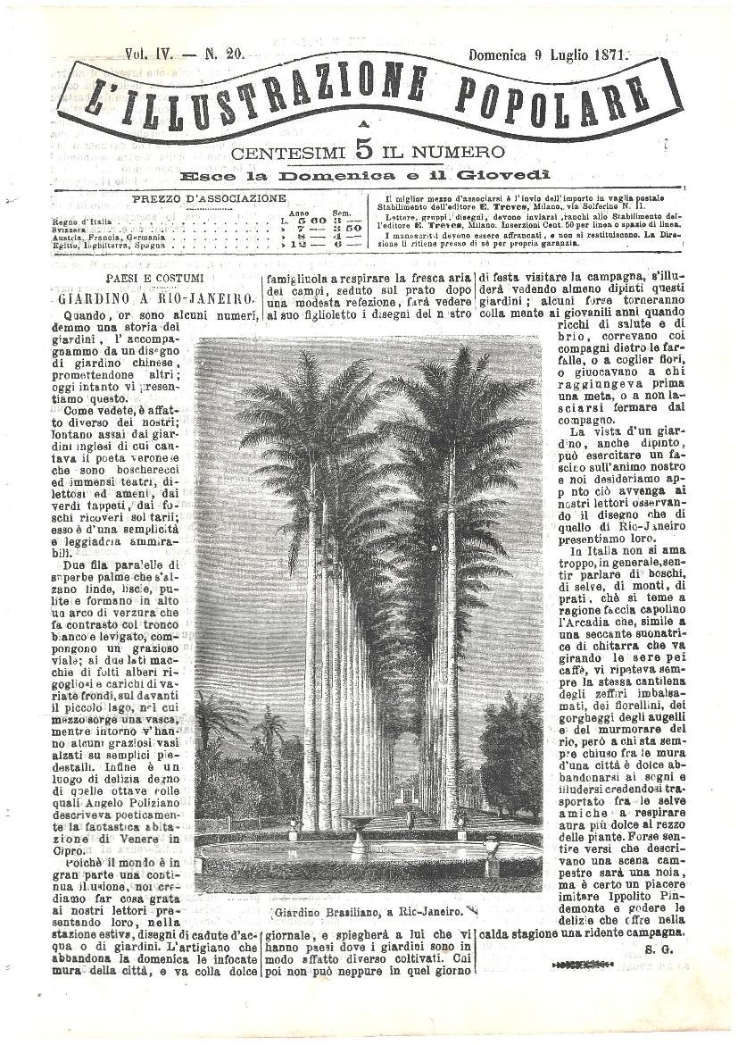 L'illustrazione popolare - 9 Luglio 1871