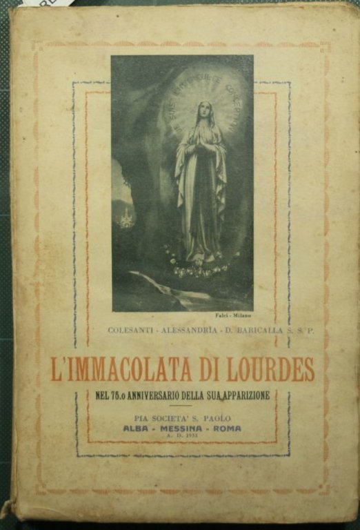 L'Immacolata di Lourdes