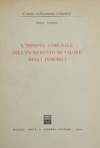 L'imposta comunale sull'incremento di valore degli immobili