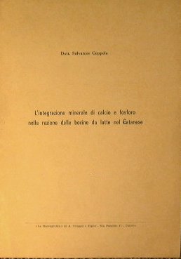 L'integrazione minerale di calcio e fosforo nella razione delle bovine …
