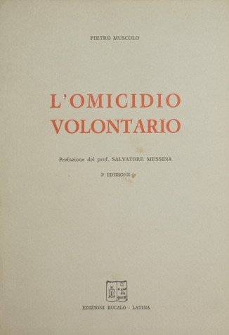 L'omicidio volontario