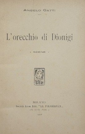 L'orecchio di Dionigi