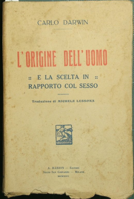 L'origine dell'uomo