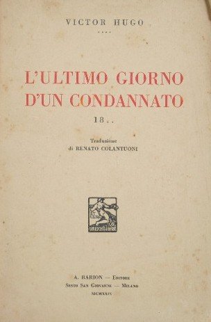 L'ultimo giorno d'un condannato