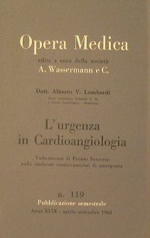 L'urgenza in cardioangiologia