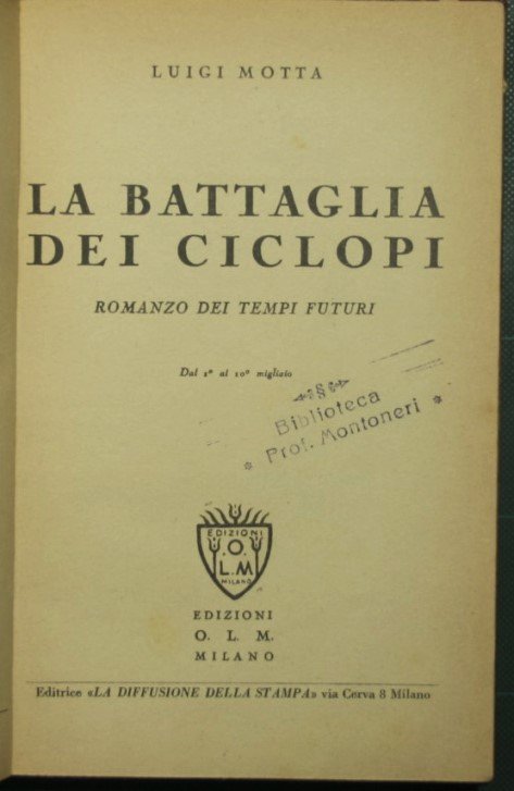 La battaglia dei Ciclopi