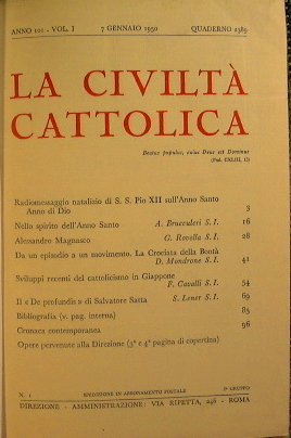 La Civiltà Cattolica