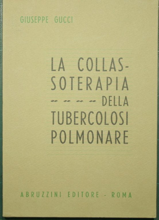 La collassoterapia della tubercolosi polmonare