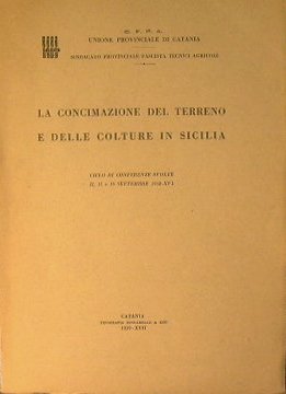 La concimazione del terreno e delle colture in Sicilia