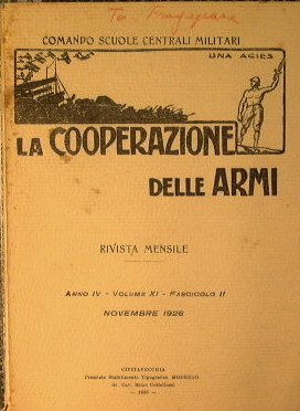 La cooperazione delle Armi. Anno IV - Volume XI - …