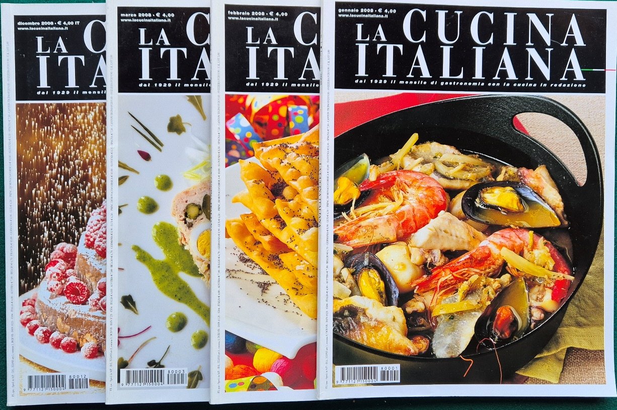 La Cucina Italiana - 2008 - 4 numeri