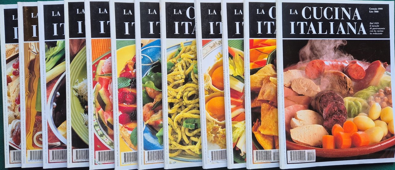 La Cucina Italiana - annata completa 1999 + Speciale natale