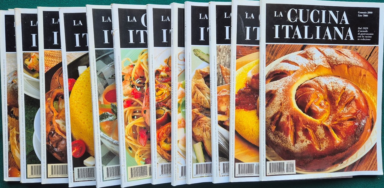 La Cucina Italiana - annata completa 2000 + Speciale natale