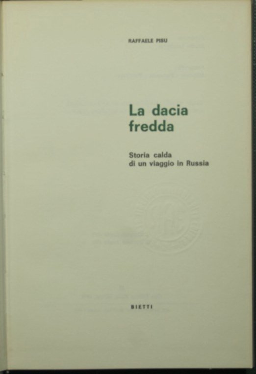 La dacia fredda