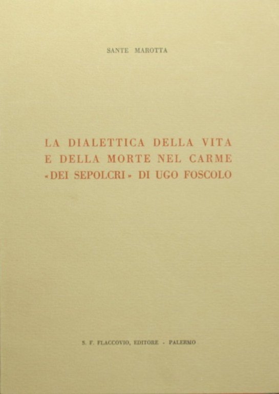 La dialettica della vita e della morte nel carme Dei …