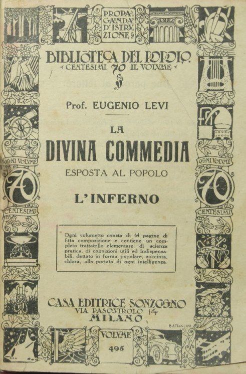 La divina commedia esposta al popolo