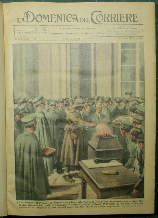 La Domenica del Corriere. 1936