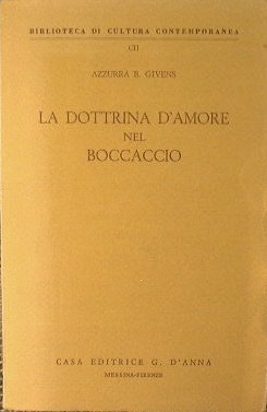 La dottrina d'amore nel Boccaccio