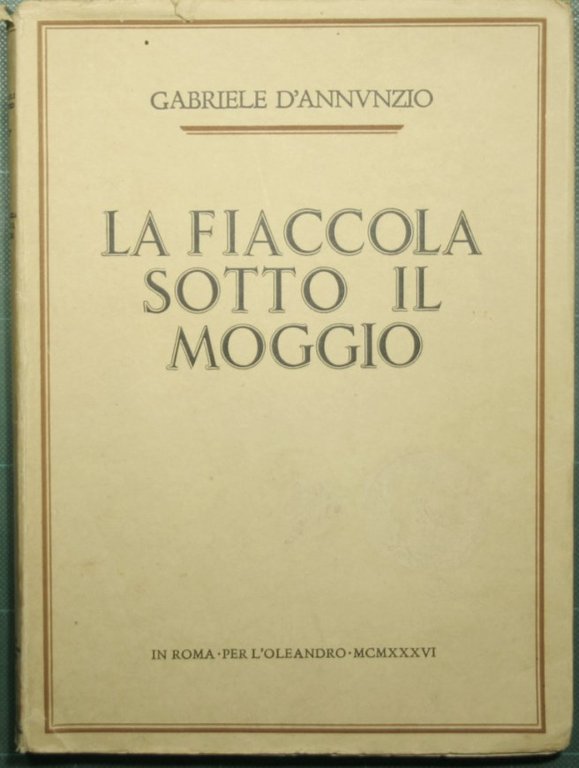 La fiaccola sotto il moggio | Immagine Gallery 2