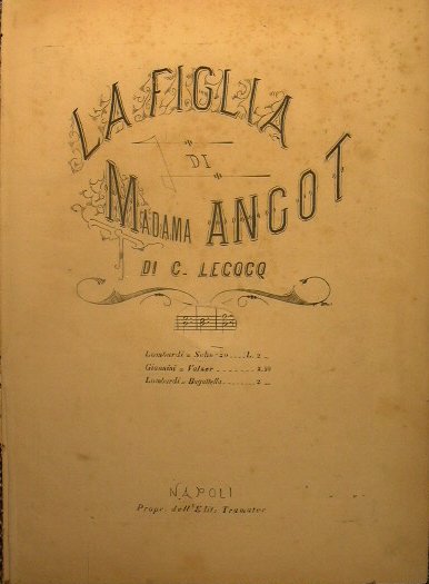 La figlia di Madama Angot ( valzer variato )