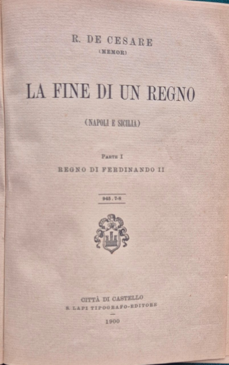 La fine di un Regno (Napoli e Sicilia)