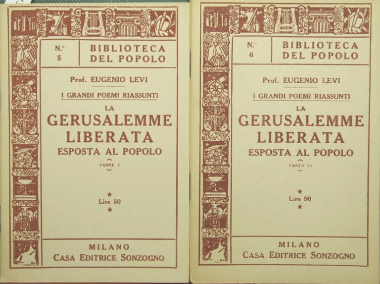 La Gerusalemme liberata esposta al popolo