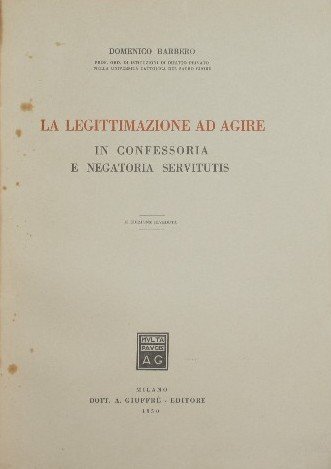 La legittimazione ad agire