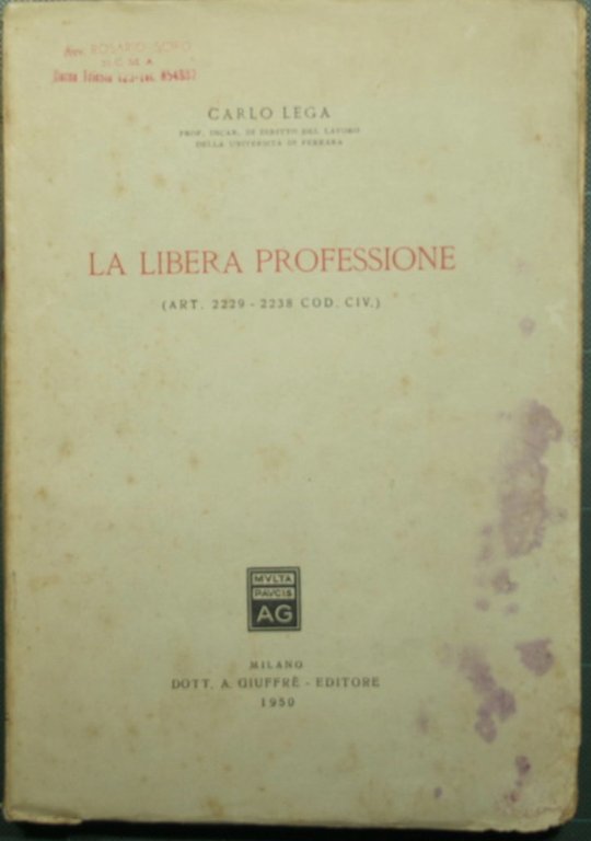 La libera professione