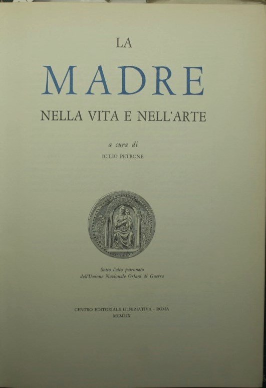 La madre nella vita e nell'arte