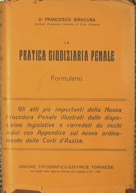 La pratica giudiziaria penale