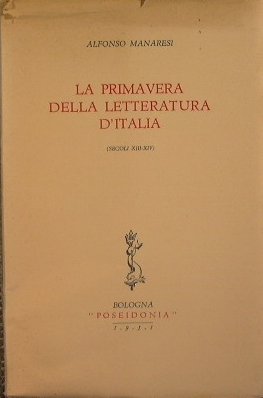 La primavera della letteratura d'italia