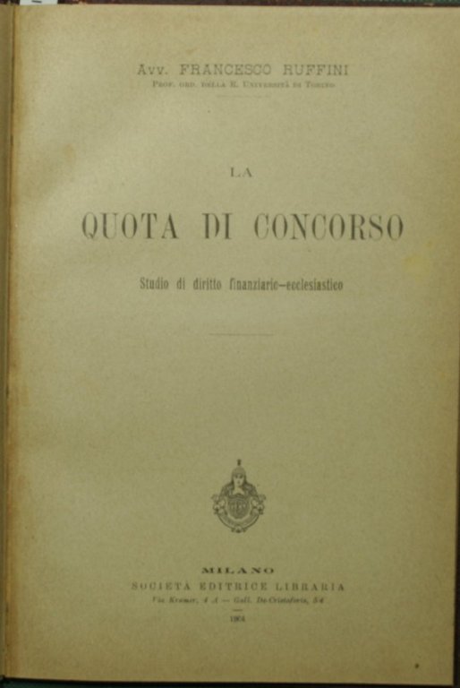 La quota di concorso