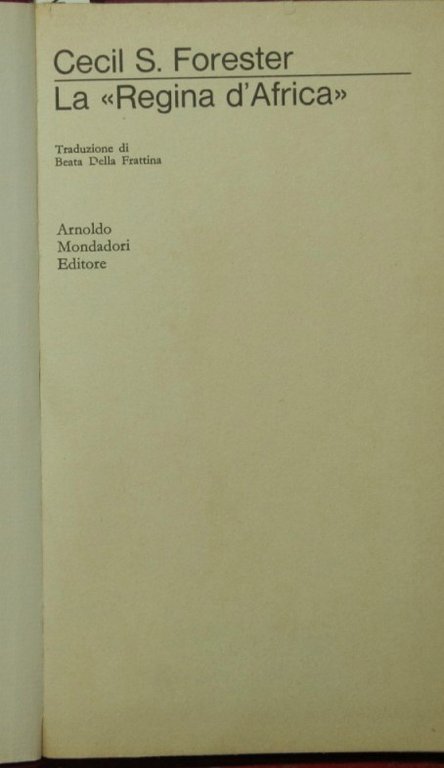 La Regina d'Africa | Immagine Gallery 2