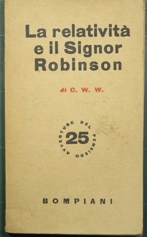 La relatività e il signor Robinson