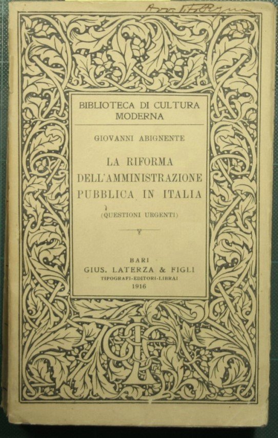 La riforma dell'amministrazione pubblica in Italia | Immagine principale