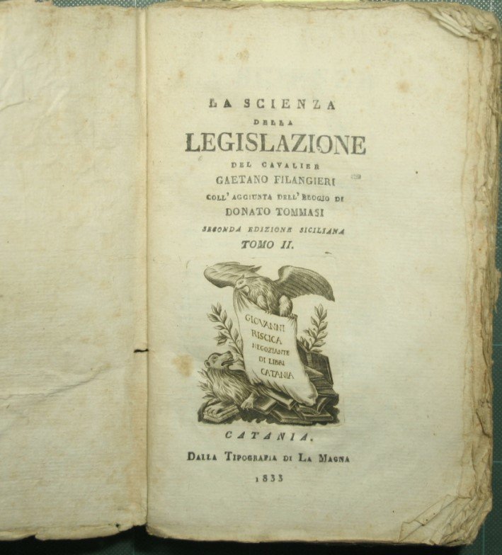 La scienza della legislazione - Vol. II