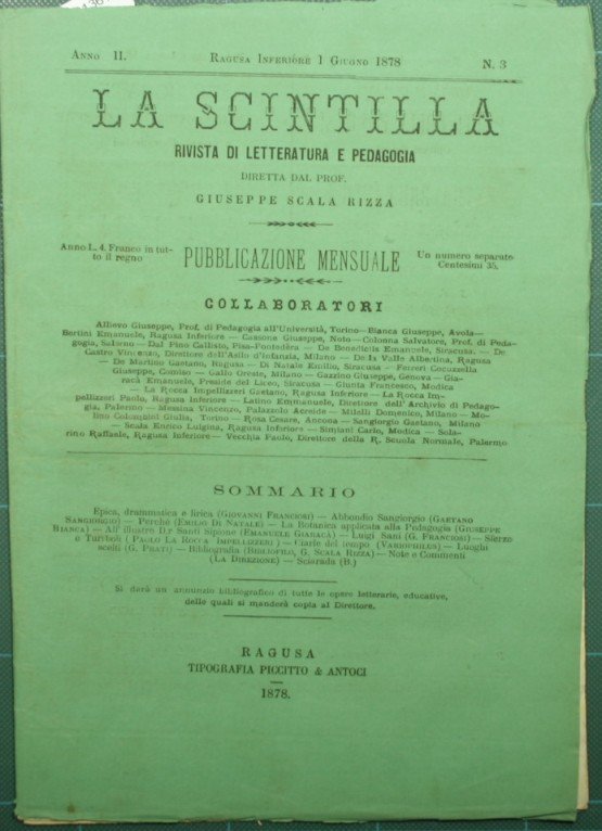 La scintilla. N. 3
