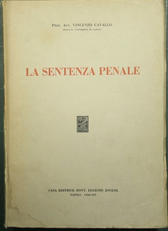 La sentenza penale