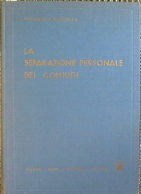 La separazione personale dei coniugi