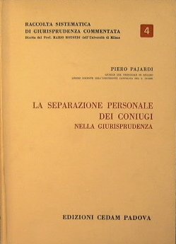 La separazione personale dei coniugi nella giurisprudenza.