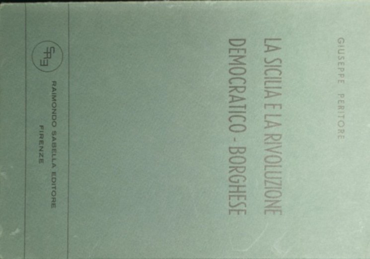 La Sicilia e la rivoluzione democratico-borghese