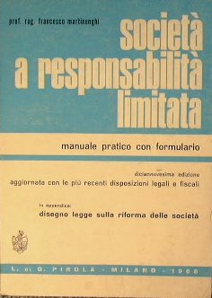 La società a responsabilità limitata