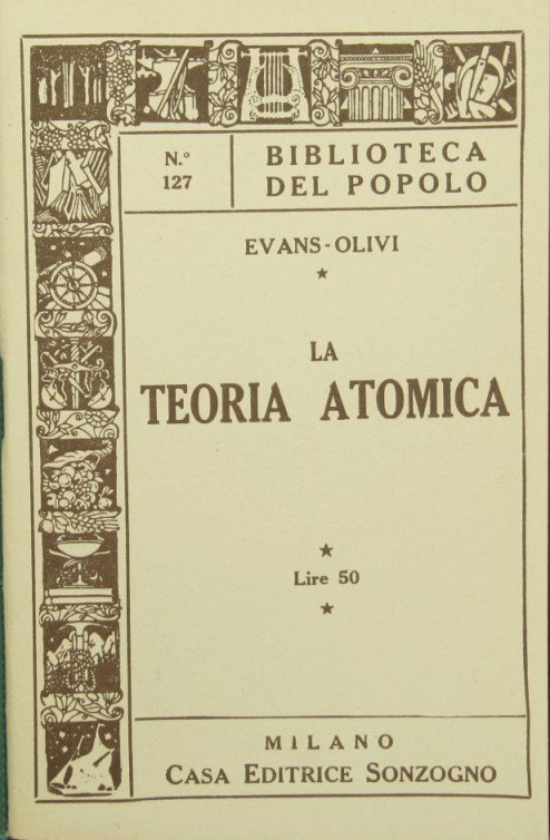 La teoria atomica
