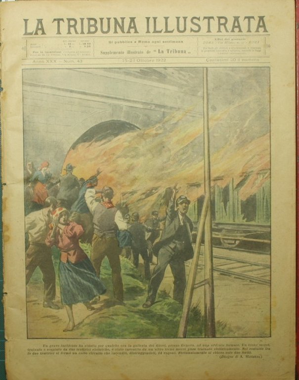 La tribuna illustrata. 15-22 ottobre 1922