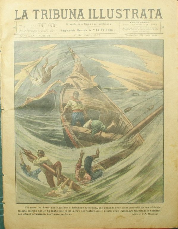 La tribuna illustrata. 17 settembre 1922